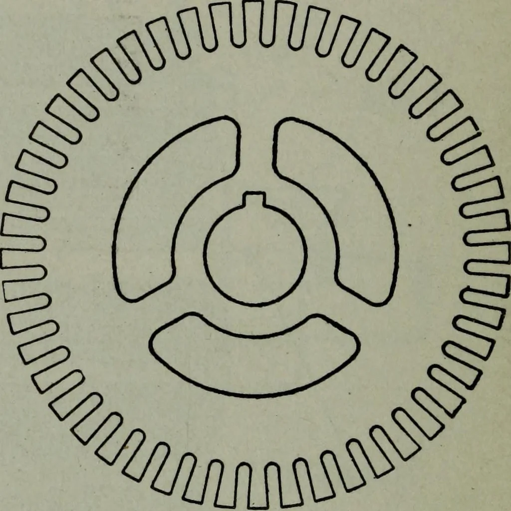 An illustration from Hawkins electrical guide ... : questions, answers & illustrations : a progressive course of study for engineers, electricians, students and those desiring to acquire a working knowledge of electricity and its applications ; a practical treatise, 1914, leaf 114