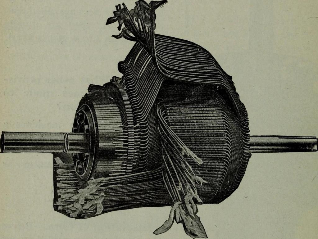 An illustration from Hawkins electrical guide ... : questions, answers & illustrations : a progressive course of study for engineers, electricians, students and those desiring to acquire a working knowledge of electricity and its applications ; a practical treatise, 1914, leaf 122