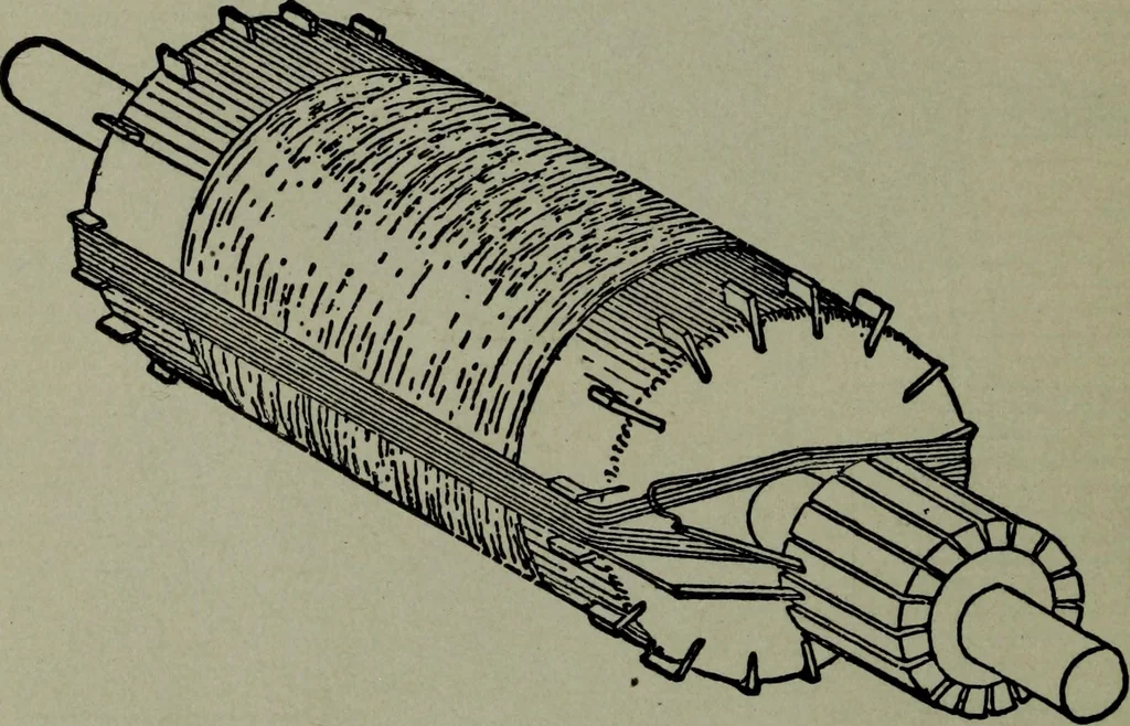 An illustration from Hawkins electrical guide ... : questions, answers & illustrations : a progressive course of study for engineers, electricians, students and those desiring to acquire a working knowledge of electricity and its applications ; a practical treatise, 1914, leaf 14