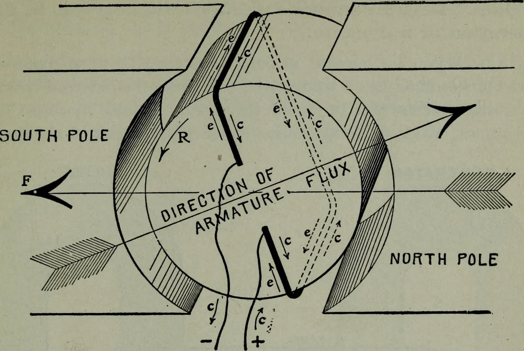 An illustration from Hawkins electrical guide ... : questions, answers & illustrations : a progressive course of study for engineers, electricians, students and those desiring to acquire a working knowledge of electricity and its applications ; a practical treatise, 1914, leaf 143