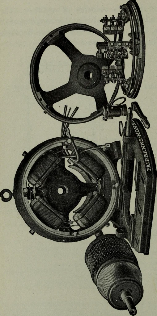 An illustration from Hawkins electrical guide ... : questions, answers & illustrations : a progressive course of study for engineers, electricians, students and those desiring to acquire a working knowledge of electricity and its applications ; a practical treatise, 1914, leaf 146
