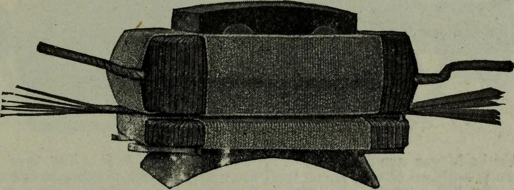 An illustration from Hawkins electrical guide ... : questions, answers & illustrations : a progressive course of study for engineers, electricians, students and those desiring to acquire a working knowledge of electricity and its applications ; a practical treatise, 1914, leaf 147