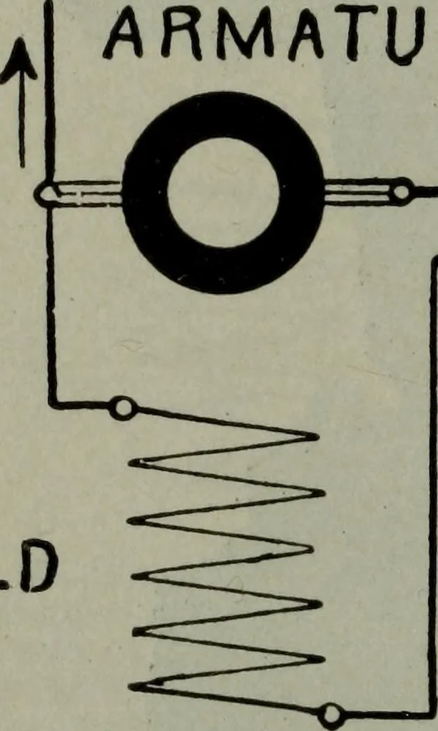 An illustration from Hawkins electrical guide ... : questions, answers & illustrations : a progressive course of study for engineers, electricians, students and those desiring to acquire a working knowledge of electricity and its applications ; a practical treatise, 1914, leaf 158