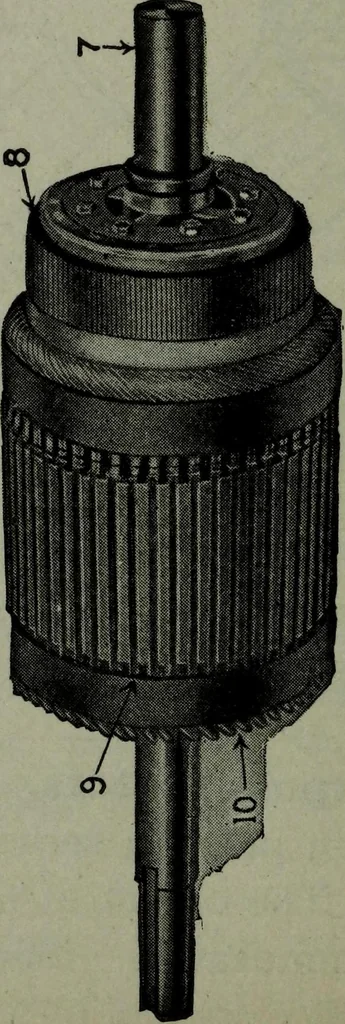 An illustration from Hawkins electrical guide ... : questions, answers & illustrations : a progressive course of study for engineers, electricians, students and those desiring to acquire a working knowledge of electricity and its applications ; a practical treatise, 1914, leaf 174