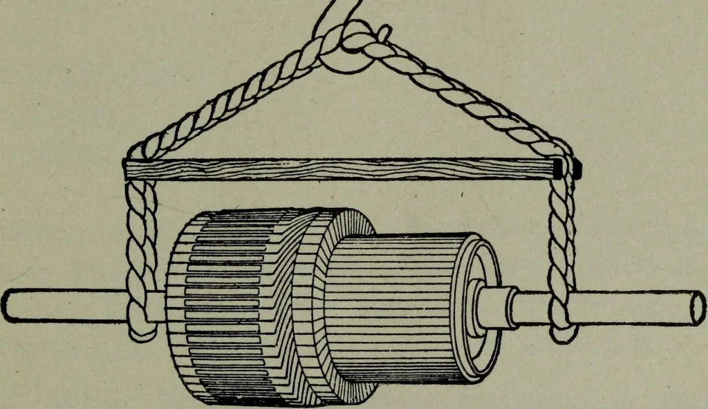 An illustration from Hawkins electrical guide ... : questions, answers & illustrations : a progressive course of study for engineers, electricians, students and those desiring to acquire a working knowledge of electricity and its applications ; a practical treatise, 1914, leaf 193