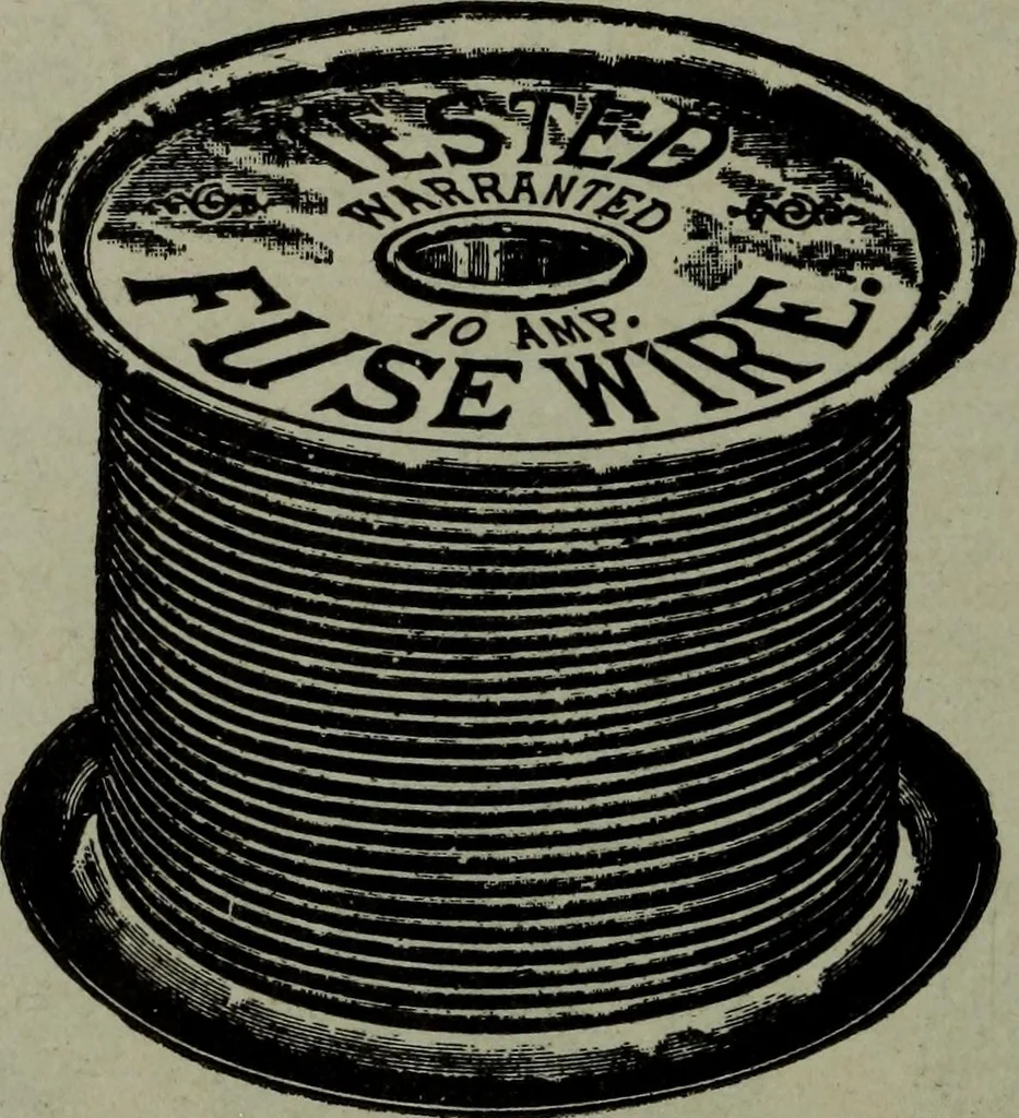 An illustration from Hawkins electrical guide ... : questions, answers & illustrations : a progressive course of study for engineers, electricians, students and those desiring to acquire a working knowledge of electricity and its applications ; a practical treatise, 1914, leaf 200