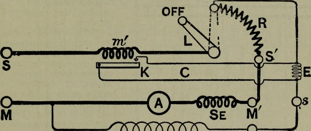 An illustration from Hawkins electrical guide ... : questions, answers & illustrations : a progressive course of study for engineers, electricians, students and those desiring to acquire a working knowledge of electricity and its applications ; a practical treatise, 1914, leaf 213