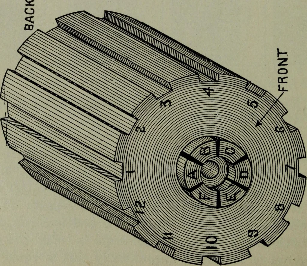 An illustration from Hawkins electrical guide ... : questions, answers & illustrations : a progressive course of study for engineers, electricians, students and those desiring to acquire a working knowledge of electricity and its applications ; a practical treatise, 1914, leaf 22