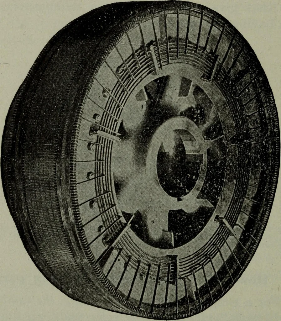 An illustration from Hawkins electrical guide ... : questions, answers & illustrations : a progressive course of study for engineers, electricians, students and those desiring to acquire a working knowledge of electricity and its applications ; a practical treatise, 1914, leaf 42