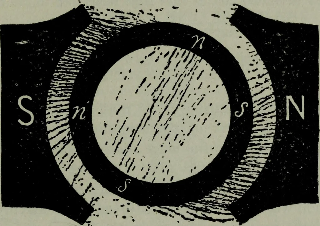 An illustration from Hawkins electrical guide ... : questions, answers & illustrations : a progressive course of study for engineers, electricians, students and those desiring to acquire a working knowledge of electricity and its applications ; a practical treatise, 1914, leaf 53