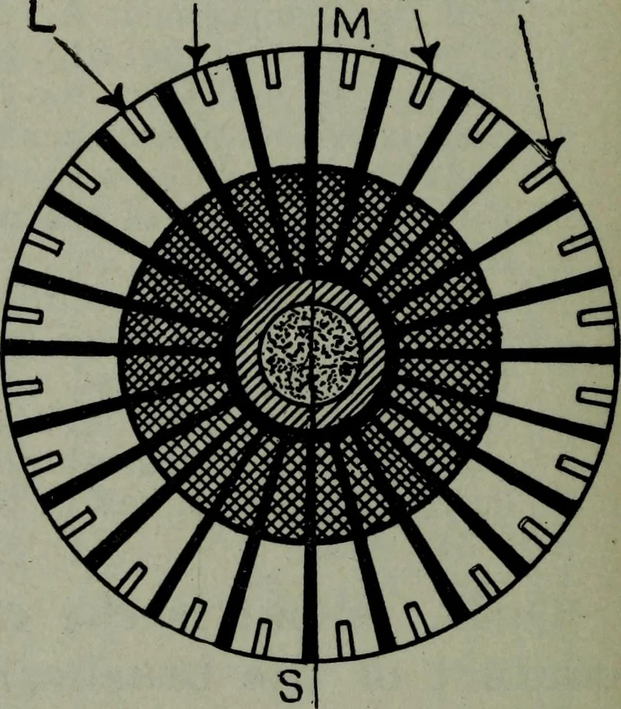 An illustration from Hawkins electrical guide ... : questions, answers & illustrations : a progressive course of study for engineers, electricians, students and those desiring to acquire a working knowledge of electricity and its applications ; a practical treatise, 1914, leaf 86