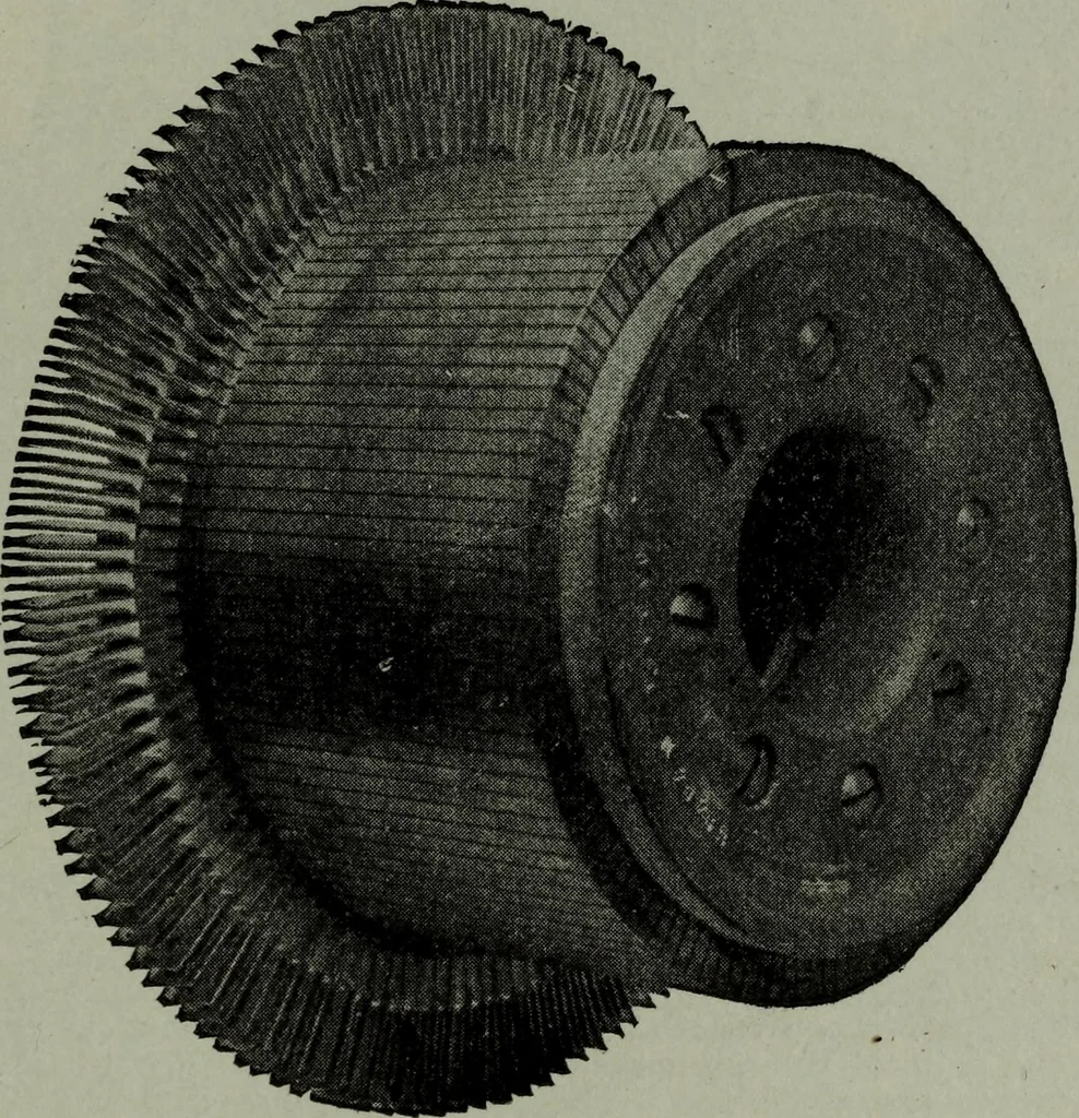 An illustration from Hawkins electrical guide ... : questions, answers & illustrations : a progressive course of study for engineers, electricians, students and those desiring to acquire a working knowledge of electricity and its applications ; a practical treatise, 1914, leaf 87