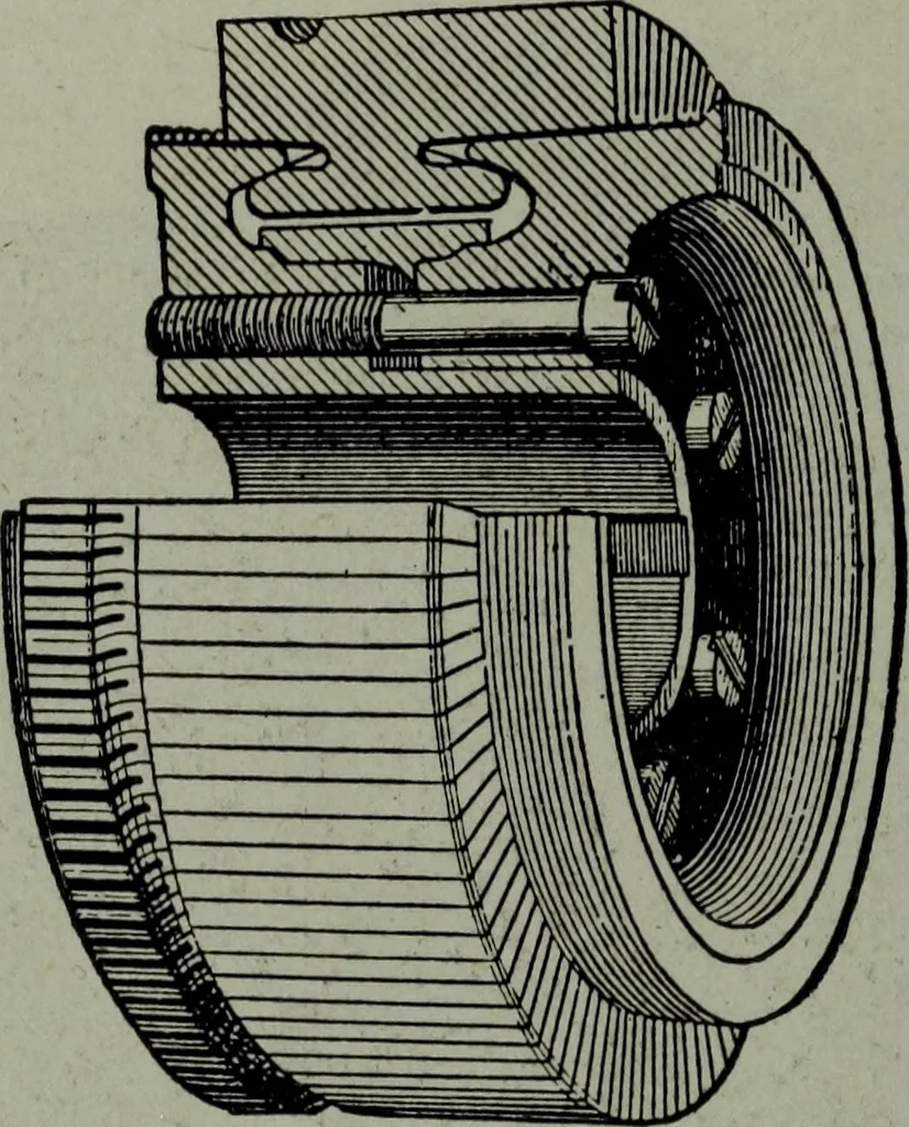 An illustration from Hawkins electrical guide ... : questions, answers & illustrations : a progressive course of study for engineers, electricians, students and those desiring to acquire a working knowledge of electricity and its applications ; a practical treatise, 1914, leaf 88