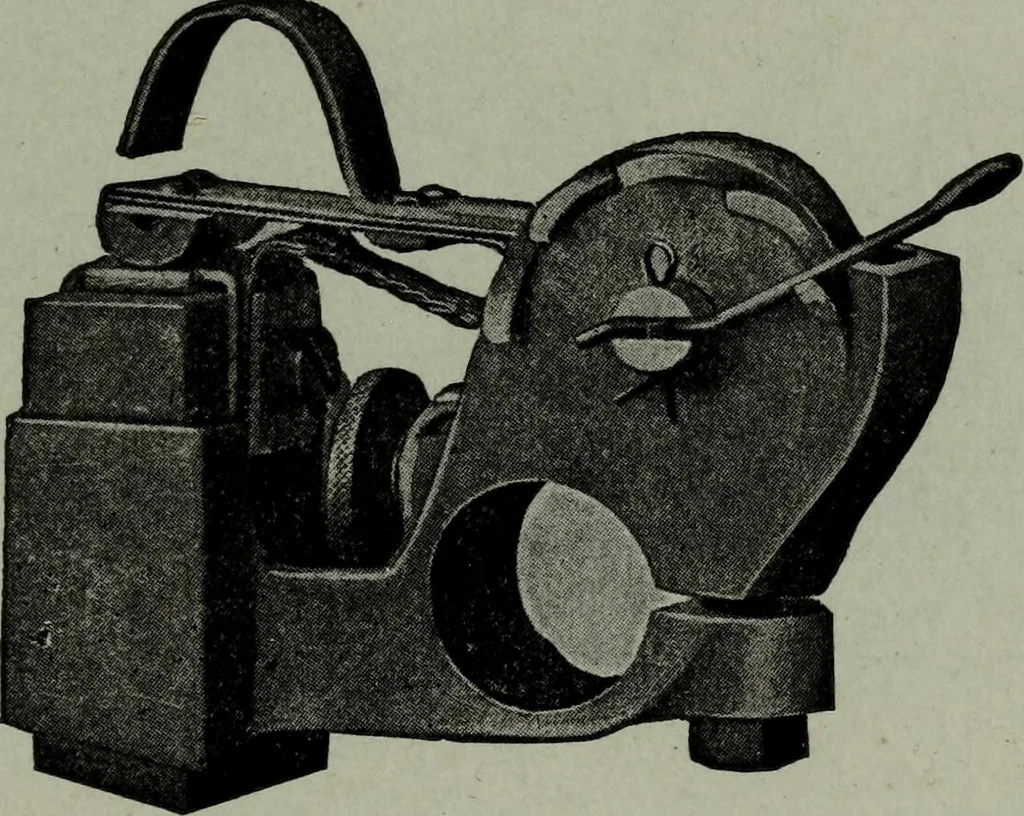 An illustration from Hawkins electrical guide ... : questions, answers & illustrations : a progressive course of study for engineers, electricians, students and those desiring to acquire a working knowledge of electricity and its applications ; a practical treatise, 1914, leaf 97