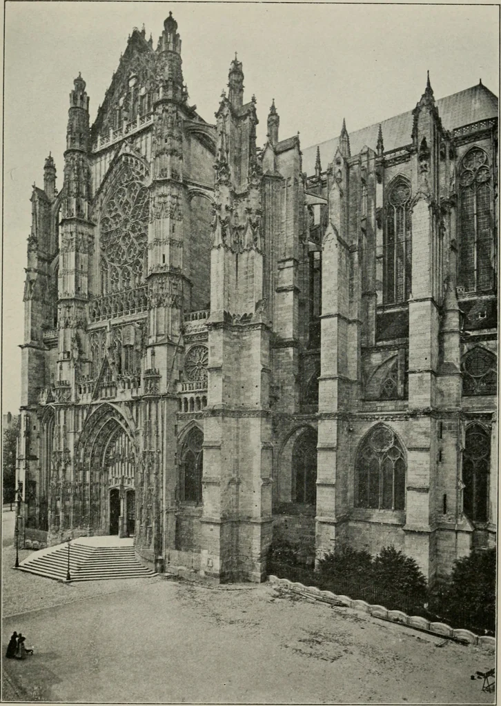 An illustration from Heart of Europe, 1915, leaf 141