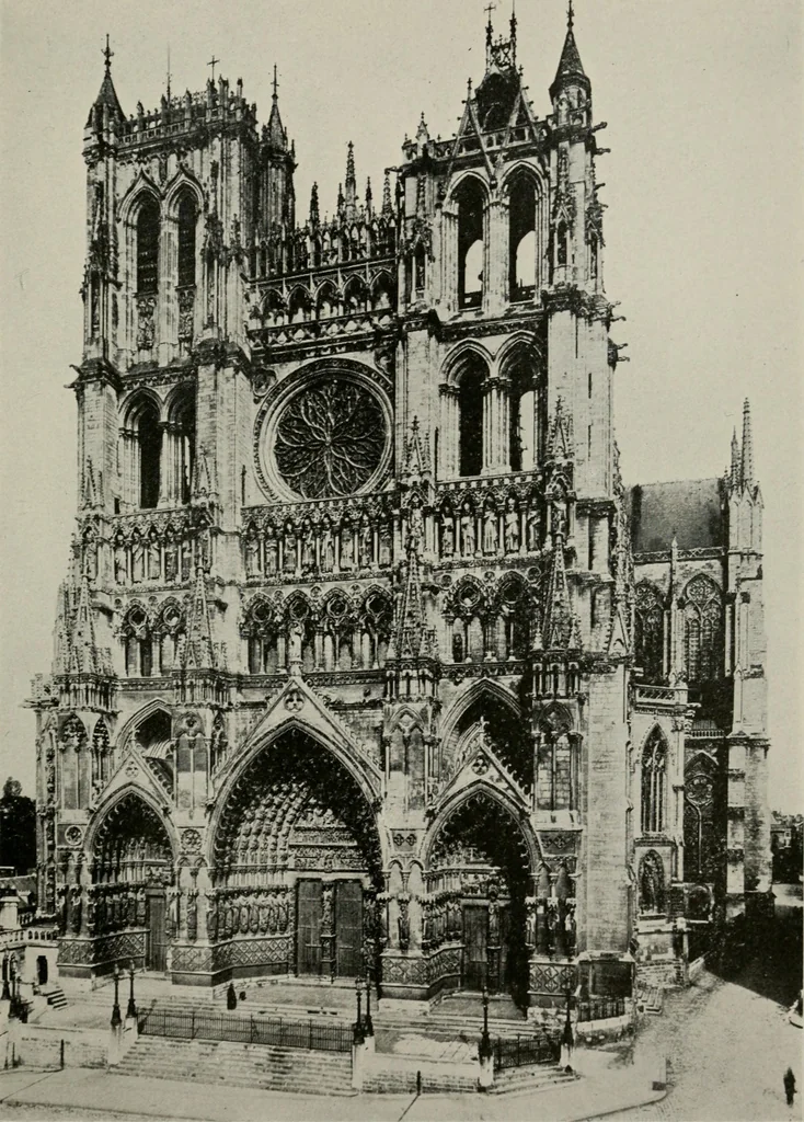 An illustration from Heart of Europe, 1915, leaf 149