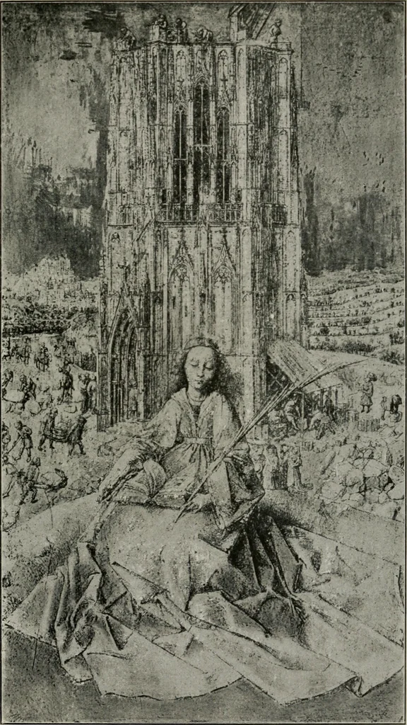 An illustration from Heart of Europe, 1915, leaf 293