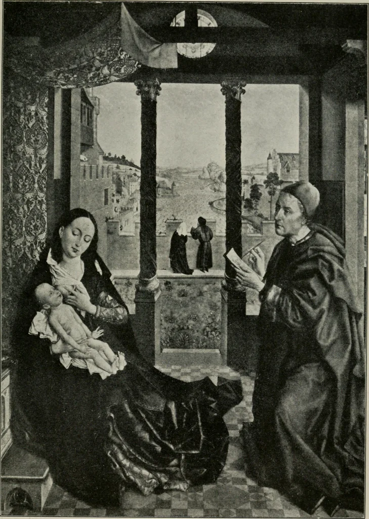An illustration from Heart of Europe, 1915, leaf 301