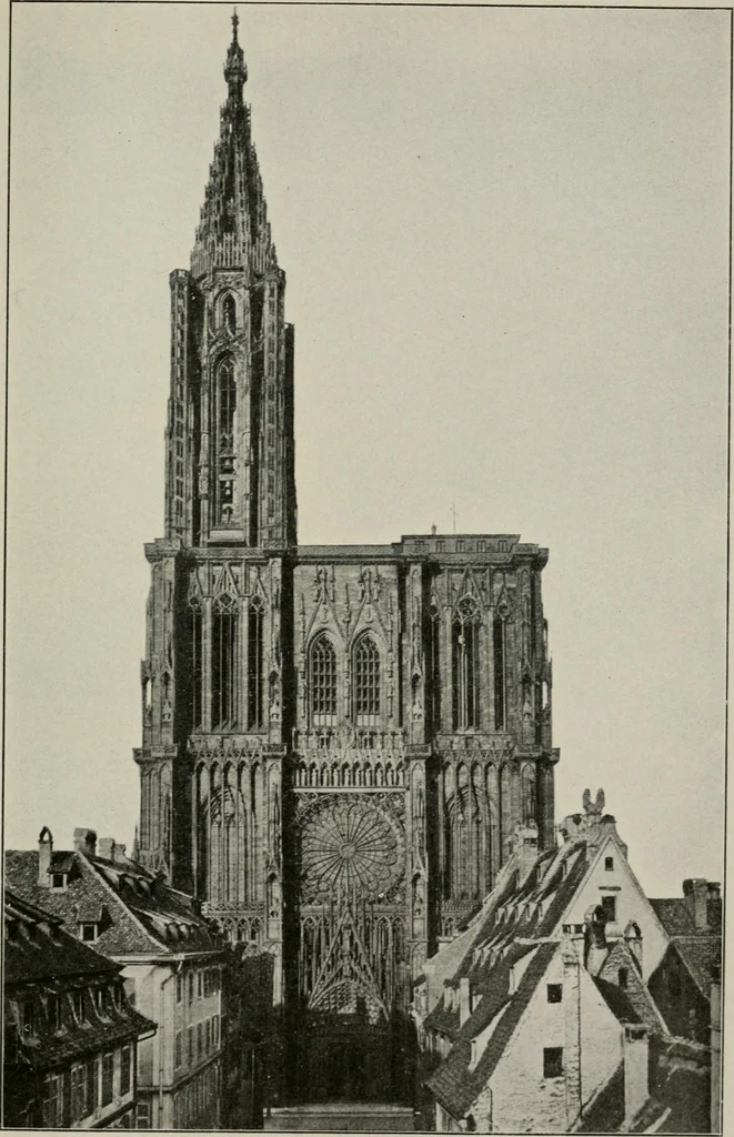 An illustration from Heart of Europe, 1915, leaf 365