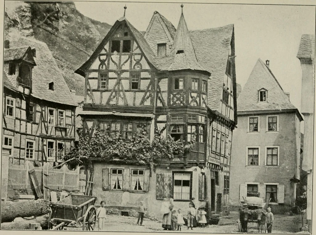 An illustration from Heart of Europe, 1915, leaf 371