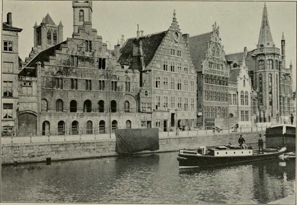 An illustration from Heart of Europe, 1915, leaf 75