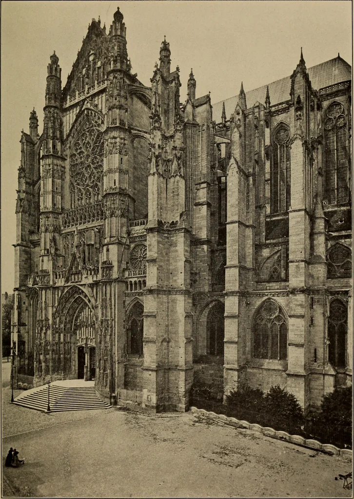 An illustration from Heart of Europe, 1915, leaf 144