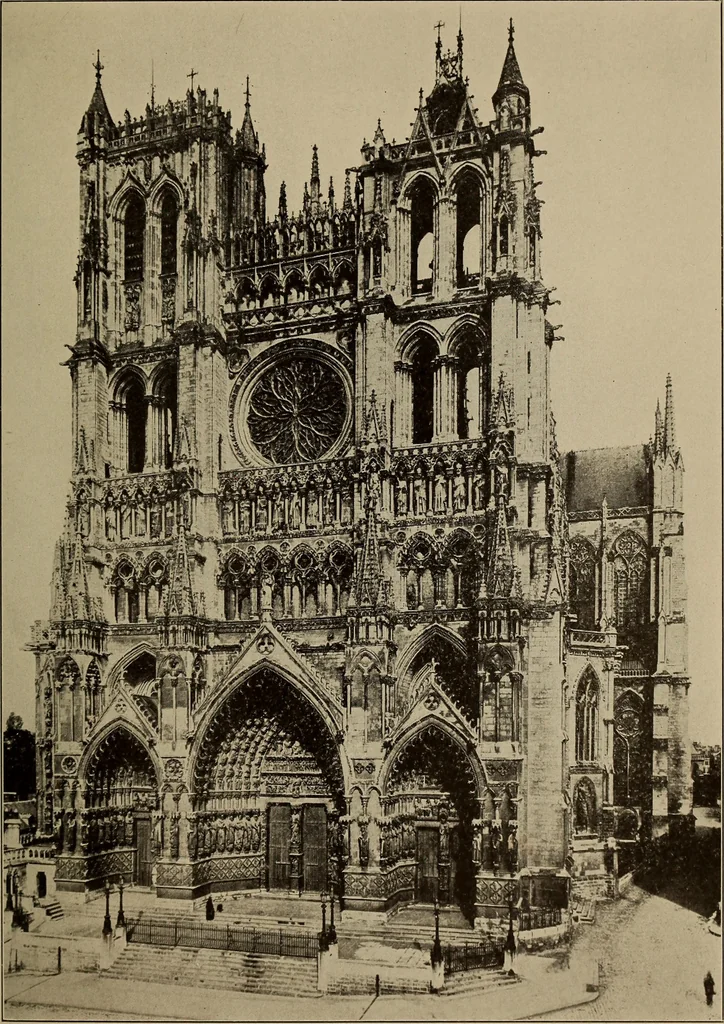 An illustration from Heart of Europe, 1915, leaf 152