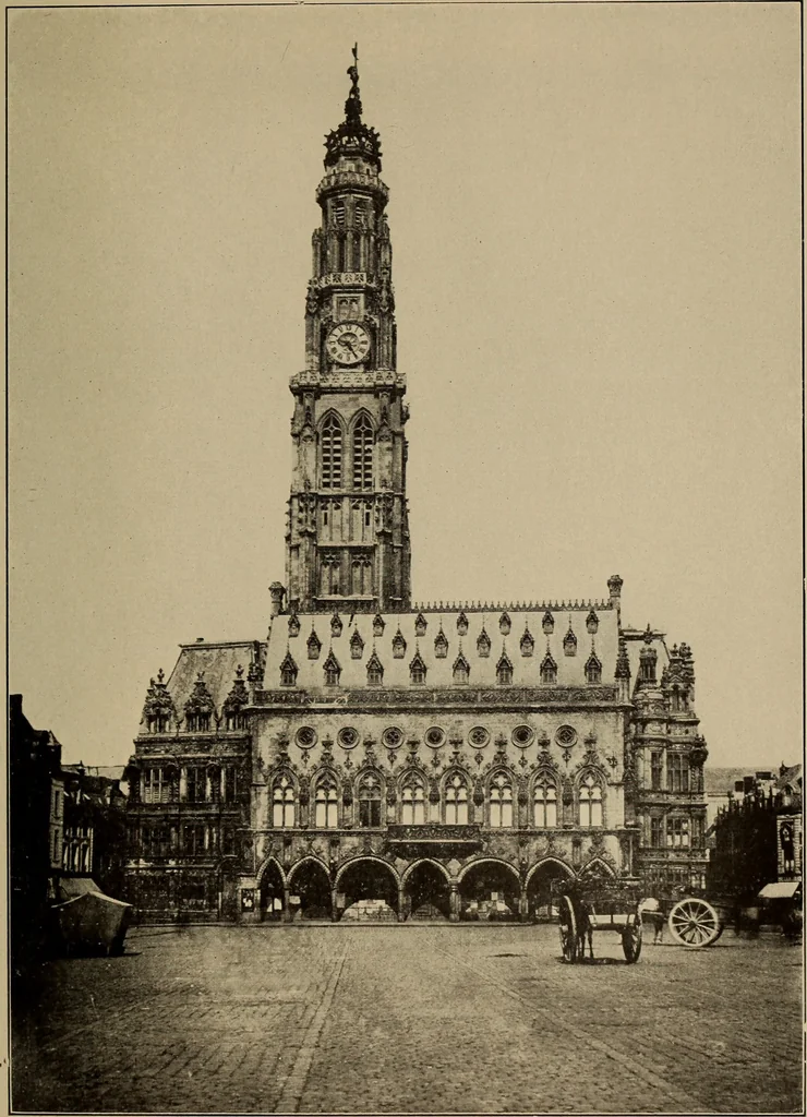 An illustration from Heart of Europe, 1915, leaf 174