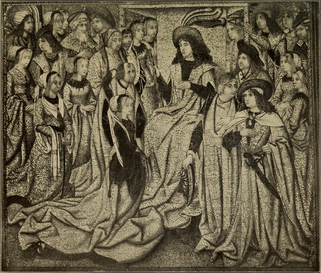 An illustration from Heart of Europe, 1915, leaf 336