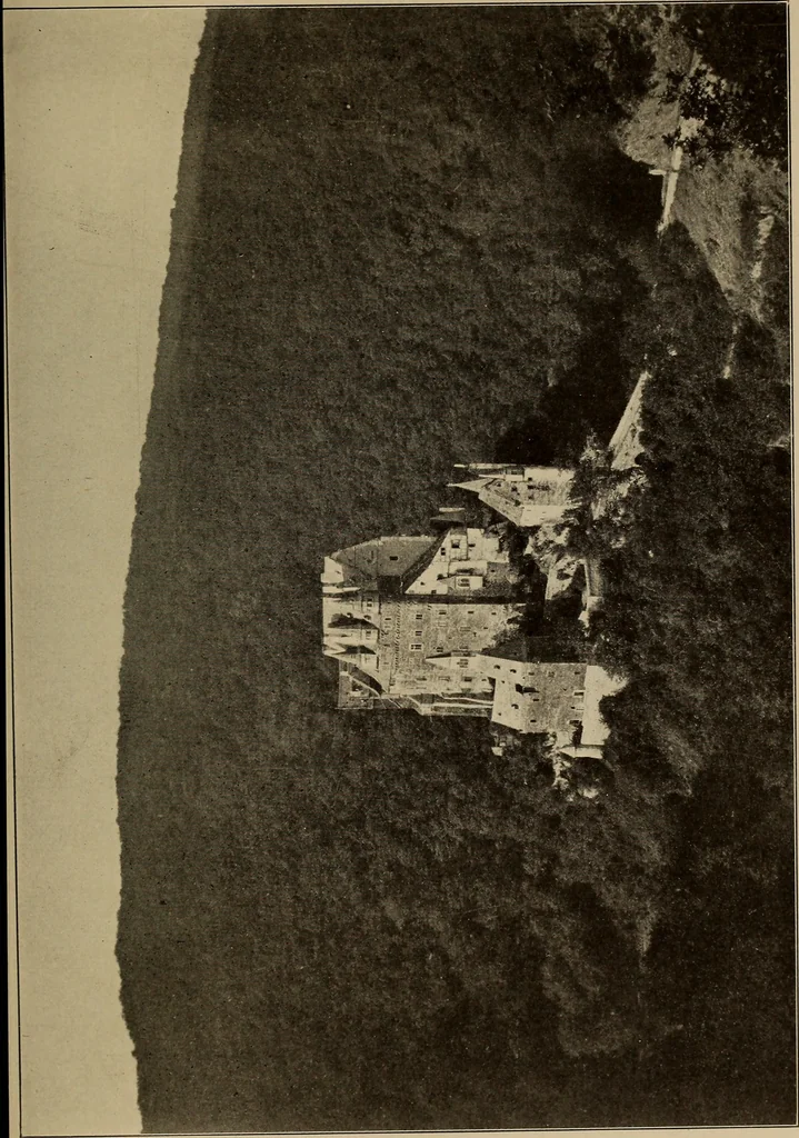 An illustration from Heart of Europe, 1915, leaf 384