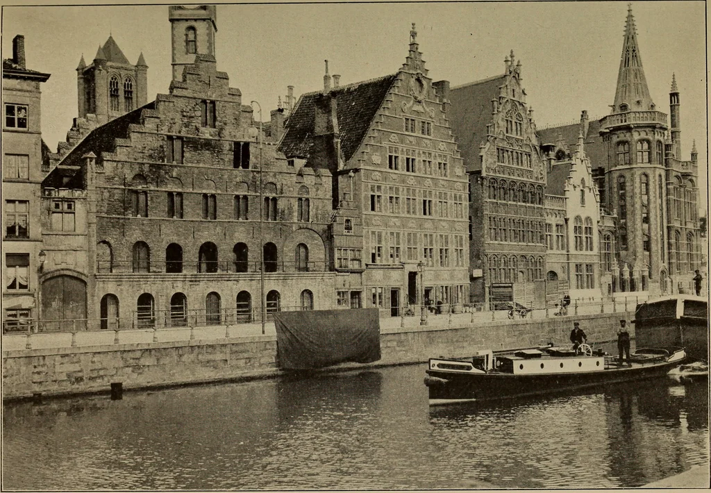 An illustration from Heart of Europe, 1915, leaf 78