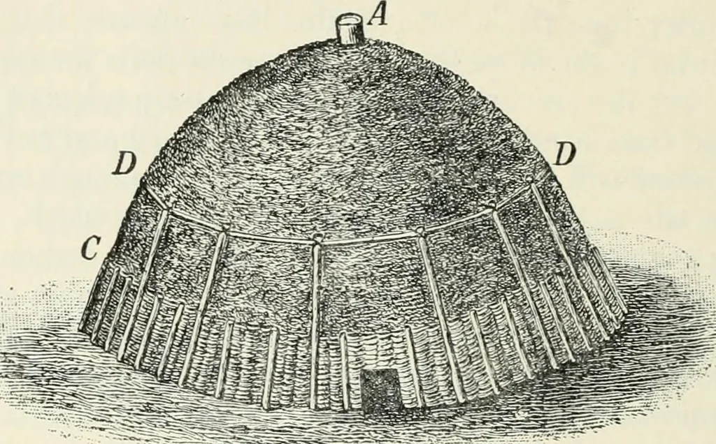 An illustration from Heat energy and fuels: pyrometry, combustion, analysis of fuels and manufacture of charcoal, coke and fuel gases. Translated by Oskar Nagel, 1908, leaf 212