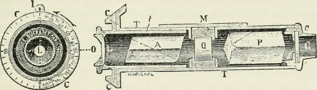 An illustration from Heat energy and fuels: pyrometry, combustion, analysis of fuels and manufacture of charcoal, coke and fuel gases. Translated by Oskar Nagel, 1908, leaf 79