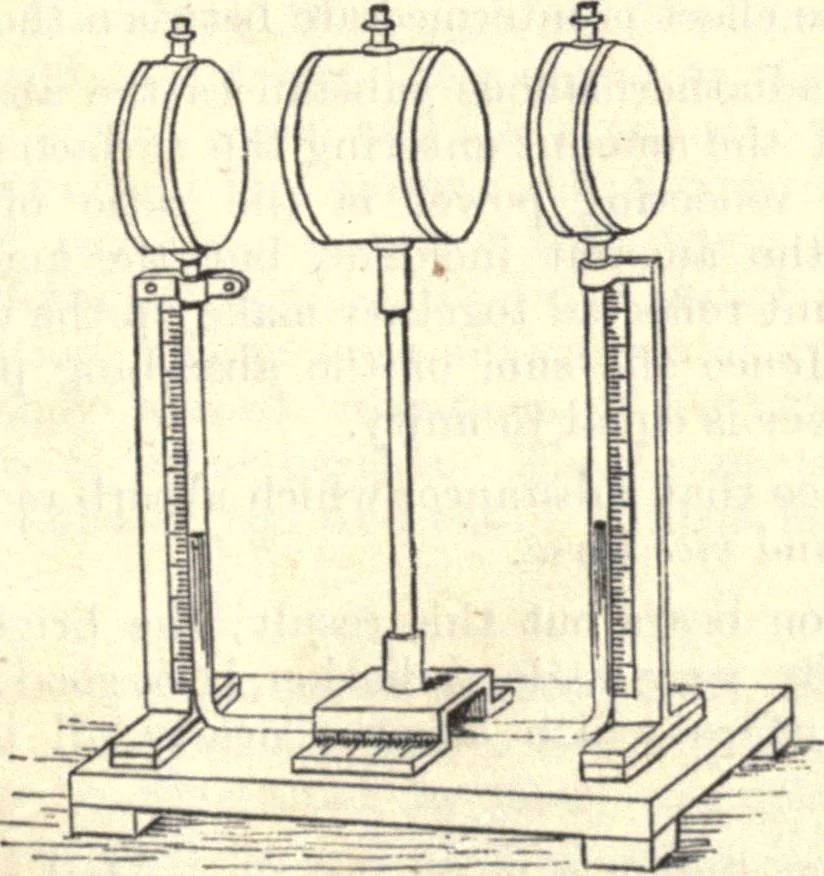 An illustration from Heat and light; an elementary text-book theoretical and practical for schools and colleges, 1897, leaf 214