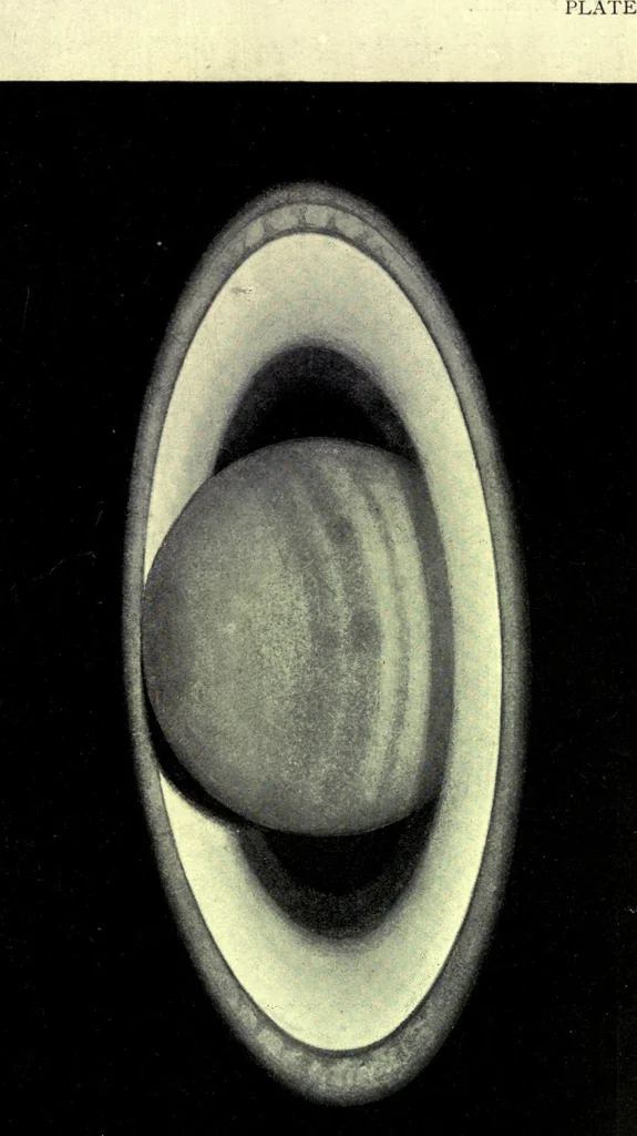 An illustration from The heavens and their story, 1908, leaf 241