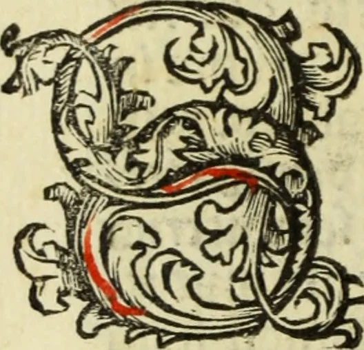 An illustration from Hec est noua queda[m] singular[is] at[que] rara legenda ed alijs sex lege[n]dis collecta et perfecta tractans de origine, et vite, ordine, de conuersione, ac magistrali disputatione, ast de passione, morte, [&] miraculis generose regine, necnon gloriose virginis et martiris sancte Katherine, ciuis quo[que] olim erat vrbis Alexandrine, 1500, leaf 51