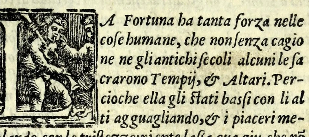 An illustration from Hecvba : tragedia, 1566, leaf 5