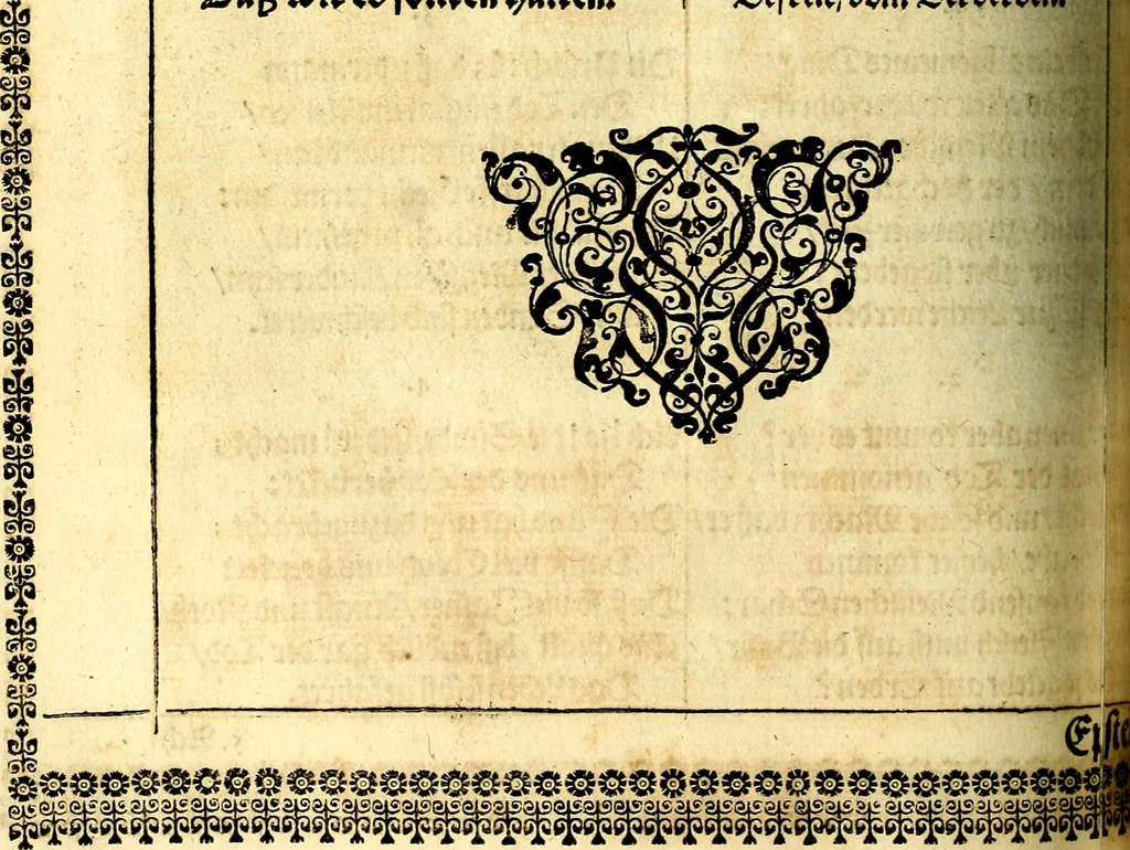An illustration from Heilig-epistolischer Bericht, Licht, Geleit, und Freud. Das ist : Emblematische Fürstllung der heiligen Sonn- und festtäglichen Episteln; in welcher gründlicher Bericht von den rechten Wort-Verstand ertheilet, dem wahren Christenthum ein helles licht furgetragen, und ein sicheres Geleit mit beigefügten Gebeten und Gesängen zu der himmlischen Freude gezeiget wird, 1663, leaf 325