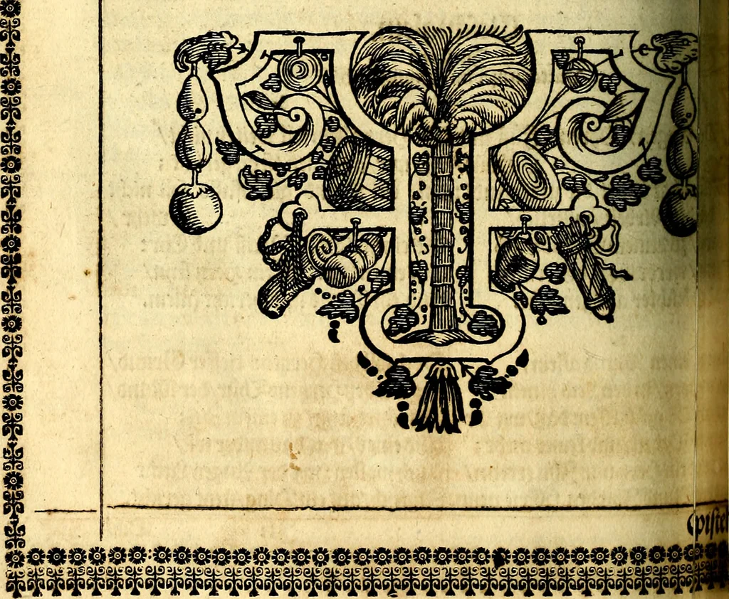 An illustration from Heilig-epistolischer Bericht, Licht, Geleit, und Freud. Das ist : Emblematische Fürstllung der heiligen Sonn- und festtäglichen Episteln; in welcher gründlicher Bericht von den rechten Wort-Verstand ertheilet, dem wahren Christenthum ein helles licht furgetragen, und ein sicheres Geleit mit beigefügten Gebeten und Gesängen zu der himmlischen Freude gezeiget wird, 1663, leaf 471