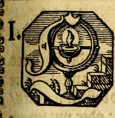 An illustration from Heilig-epistolischer Bericht, Licht, Geleit, und Freud. Das ist : Emblematische Fürstllung der heiligen Sonn- und festtäglichen Episteln; in welcher gründlicher Bericht von den rechten Wort-Verstand ertheilet, dem wahren Christenthum ein helles licht furgetragen, und ein sicheres Geleit mit beigefügten Gebeten und Gesängen zu der himmlischen Freude gezeiget wird, 1663, leaf 56