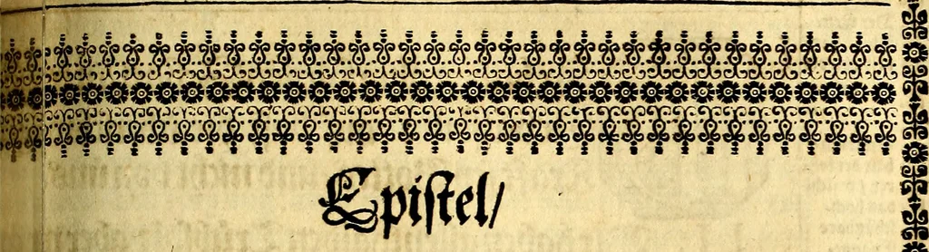 An illustration from Heilig-epistolischer Bericht, Licht, Geleit, und Freud. Das ist : Emblematische Fürstllung der heiligen Sonn- und festtäglichen Episteln; in welcher gründlicher Bericht von den rechten Wort-Verstand ertheilet, dem wahren Christenthum ein helles licht furgetragen, und ein sicheres Geleit mit beigefügten Gebeten und Gesängen zu der himmlischen Freude gezeiget wird, 1663, leaf 640