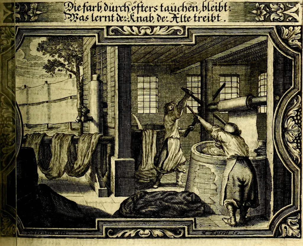 An illustration from Heilig-epistolischer Bericht, Licht, Geleit, und Freud. Das ist : Emblematische Fürstllung der heiligen Sonn- und festtäglichen Episteln; in welcher gründlicher Bericht von den rechten Wort-Verstand ertheilet, dem wahren Christenthum ein helles licht furgetragen, und ein sicheres Geleit mit beigefügten Gebeten und Gesängen zu der himmlischen Freude gezeiget wird, 1663, leaf 742