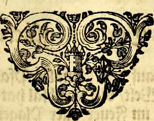 An illustration from Heilig-epistolischer Bericht, Licht, Geleit, und Freud. Das ist : Emblematische Fürstllung der heiligen Sonn- und festtäglichen Episteln; in welcher gründlicher Bericht von den rechten Wort-Verstand ertheilet, dem wahren Christenthum ein helles licht furgetragen, und ein sicheres Geleit mit beigefügten Gebeten und Gesängen zu der himmlischen Freude gezeiget wird, 1663, leaf 820