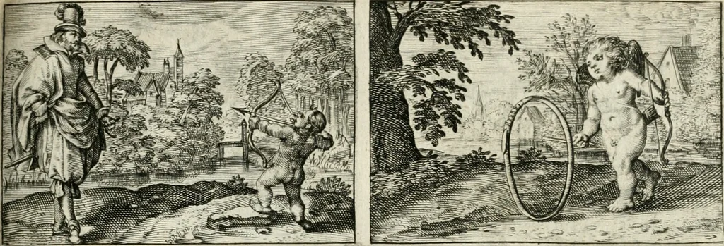 An illustration from Dan. Heinsii Nederduytsche poemata, 1618, leaf 102