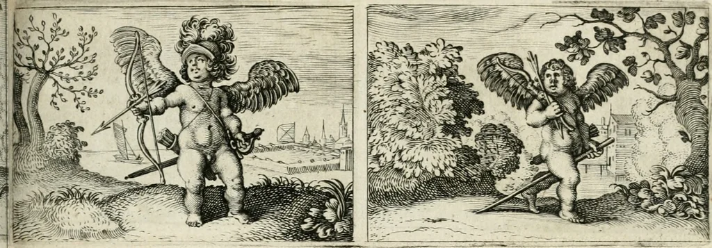 An illustration from Dan. Heinsii Nederduytsche poemata, 1618, leaf 104