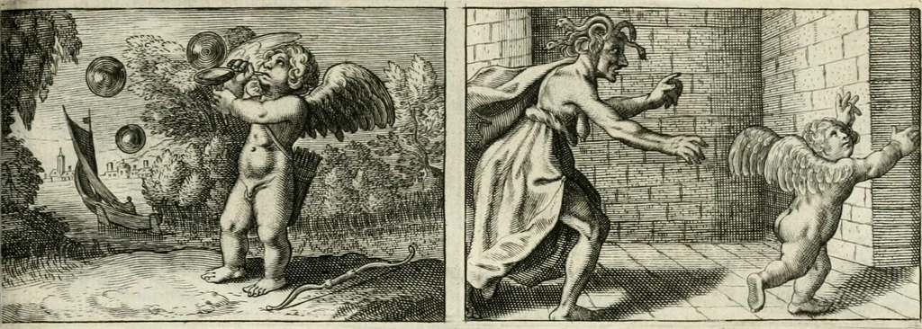 An illustration from Dan. Heinsii Nederduytsche poemata, 1618, leaf 106