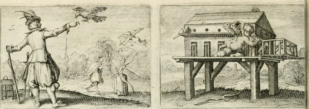 An illustration from Dan. Heinsii Nederduytsche poemata, 1618, leaf 115