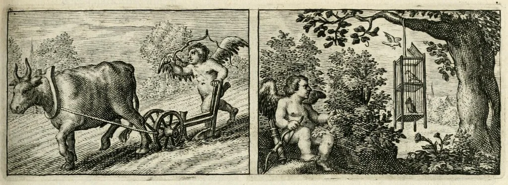 An illustration from Dan. Heinsii Nederduytsche poemata, 1618, leaf 123