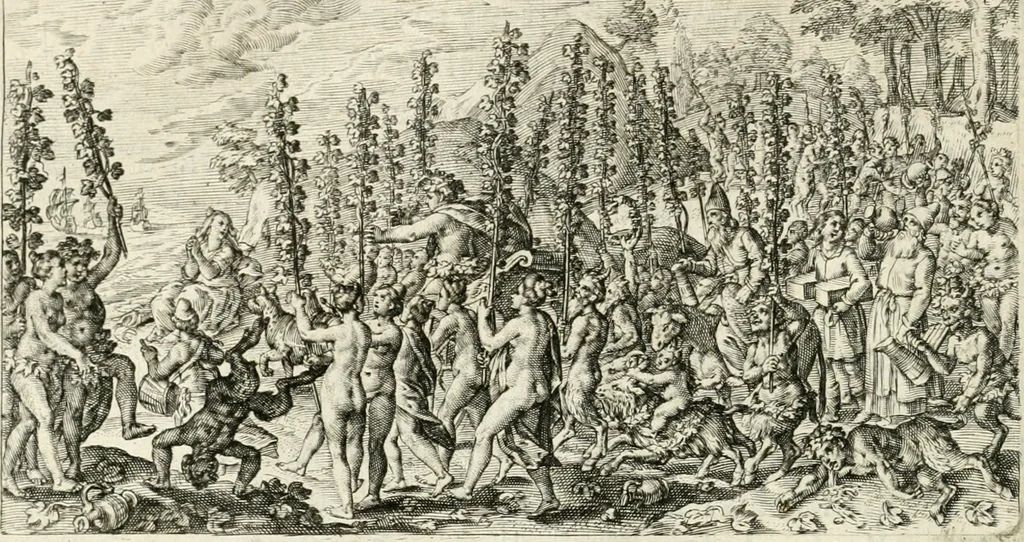 An illustration from Dan. Heinsii Nederduytsche poemata, 1618, leaf 145