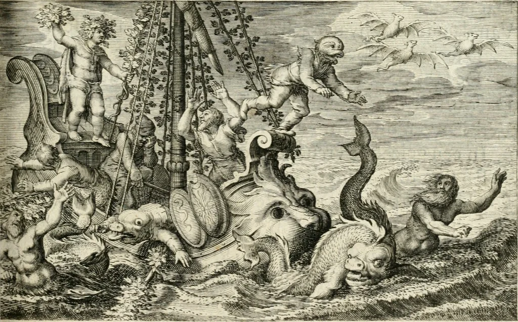 An illustration from Dan. Heinsii Nederduytsche poemata, 1618, leaf 154